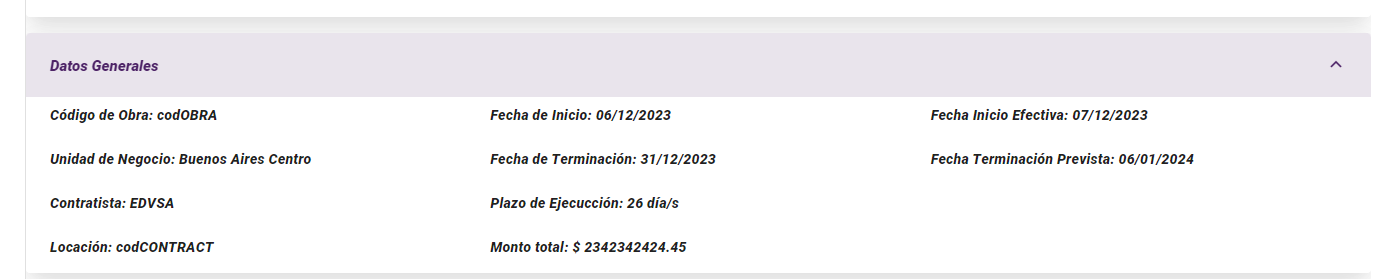 Datos Generales