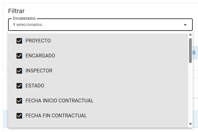 Filtros