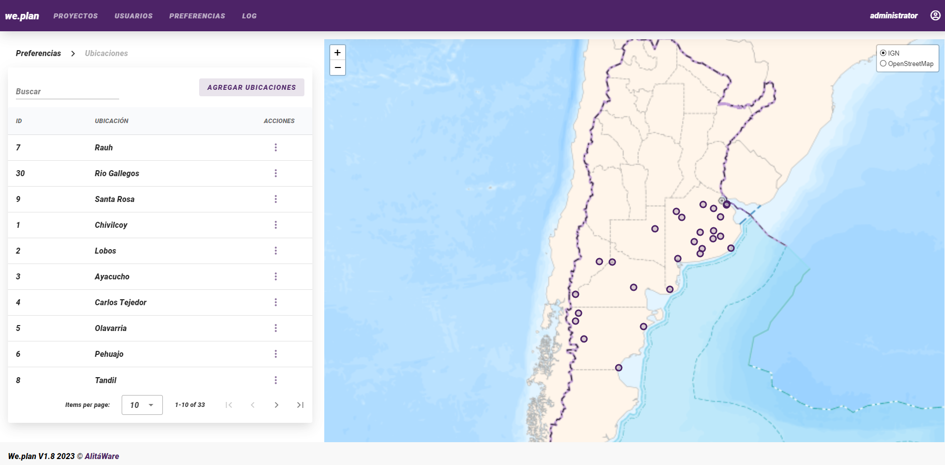 Ubicación